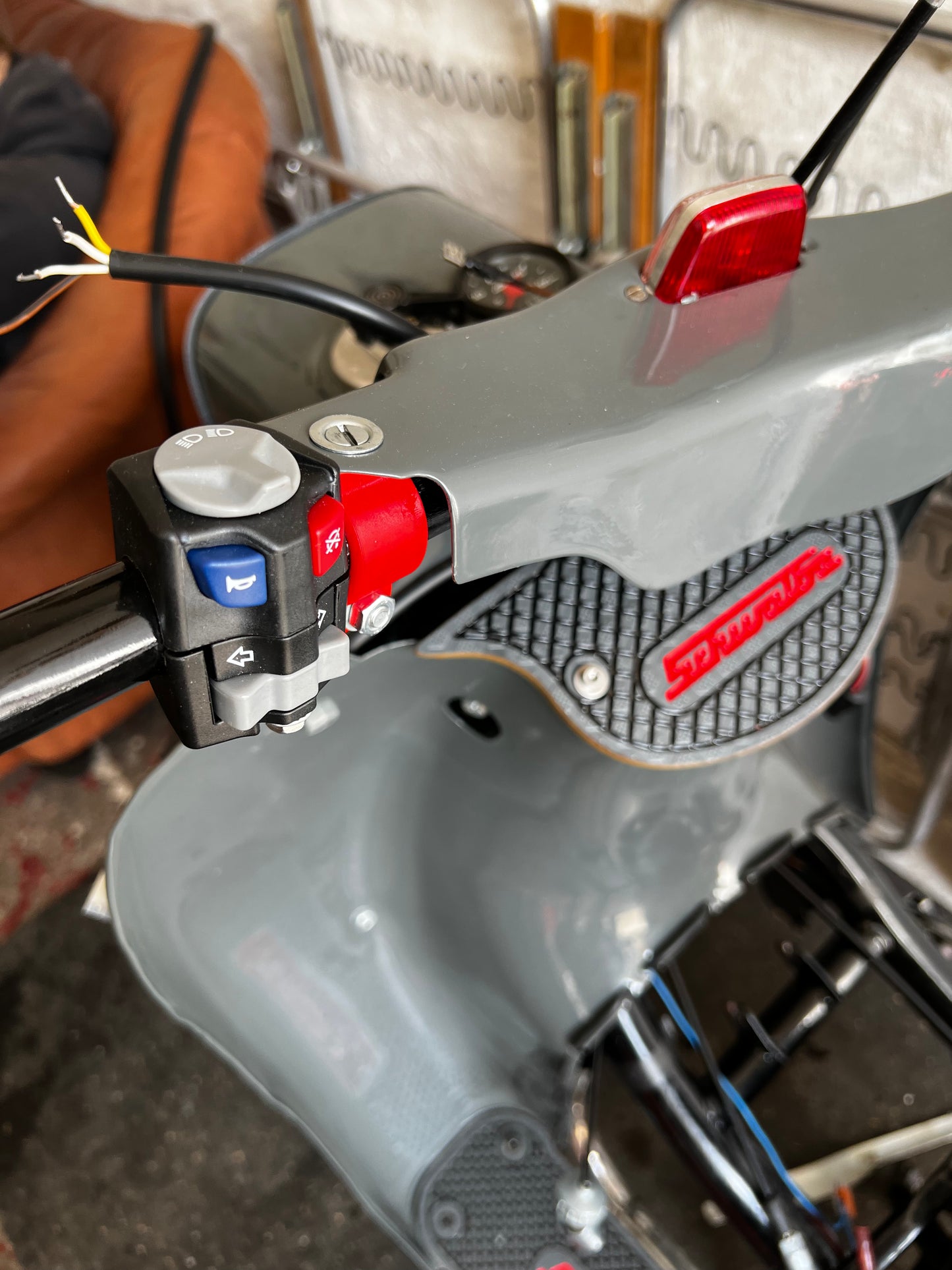 Simson Schwalbe Lenkerblechhalter