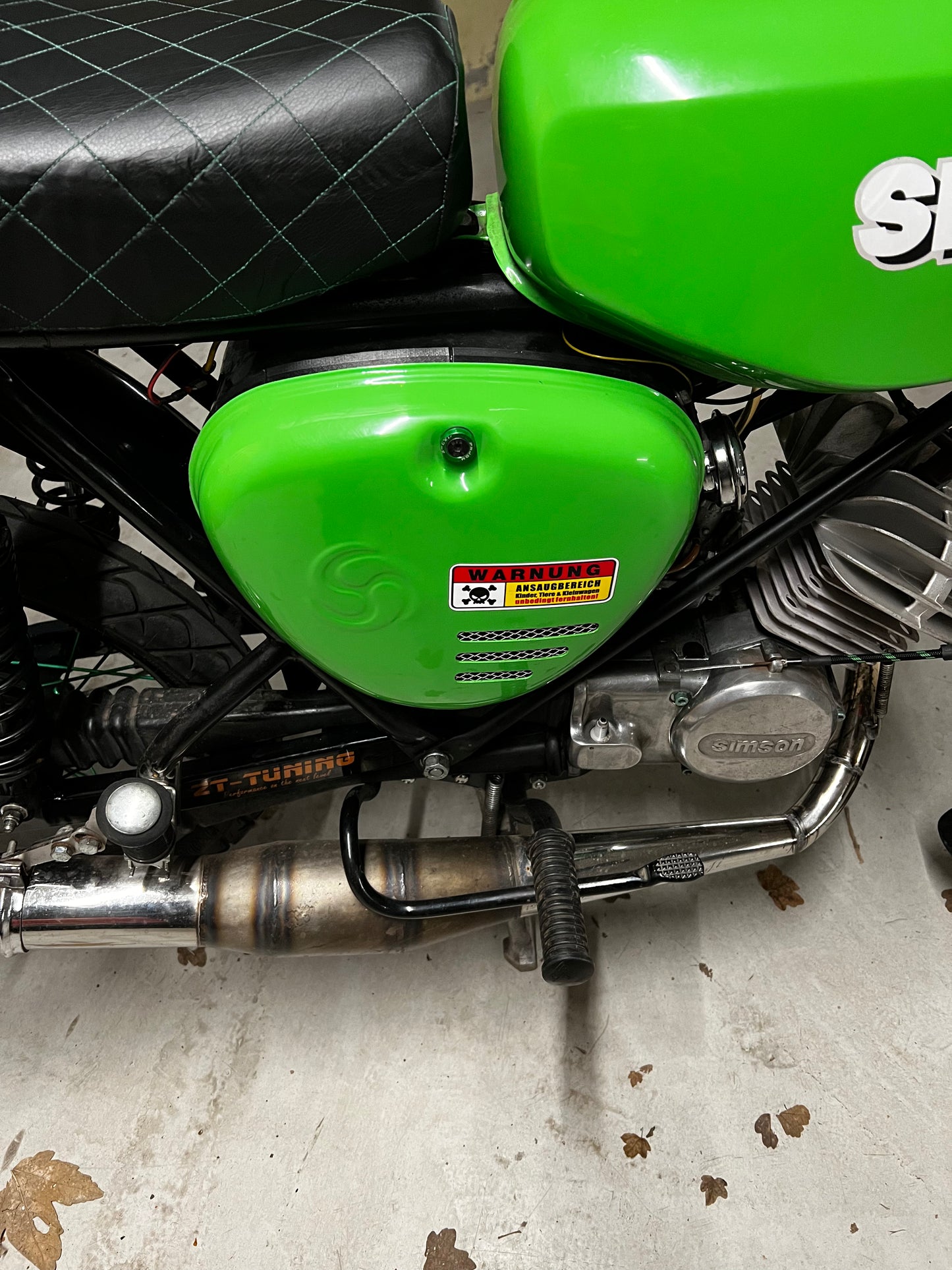 Simson s51/s50 Herzkasten Verbreiterung