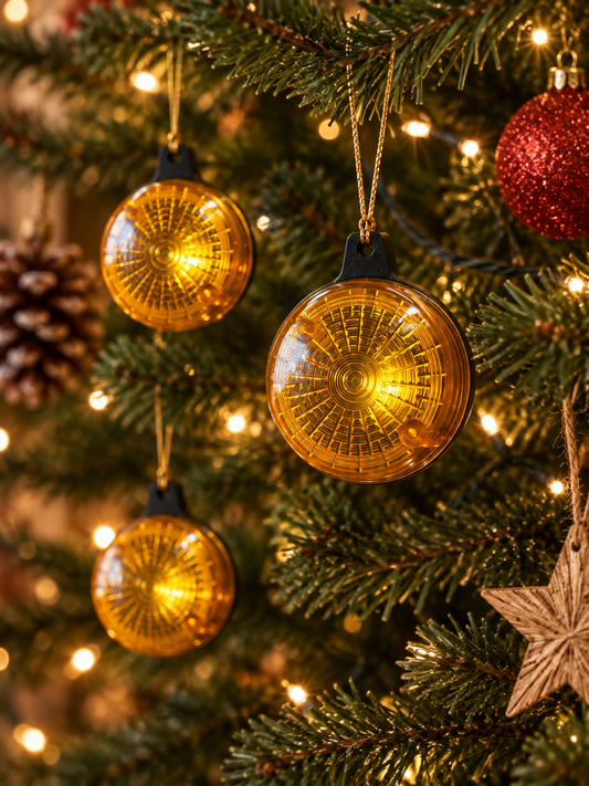 Weihnachtsbaumkugel Simson Blinker
