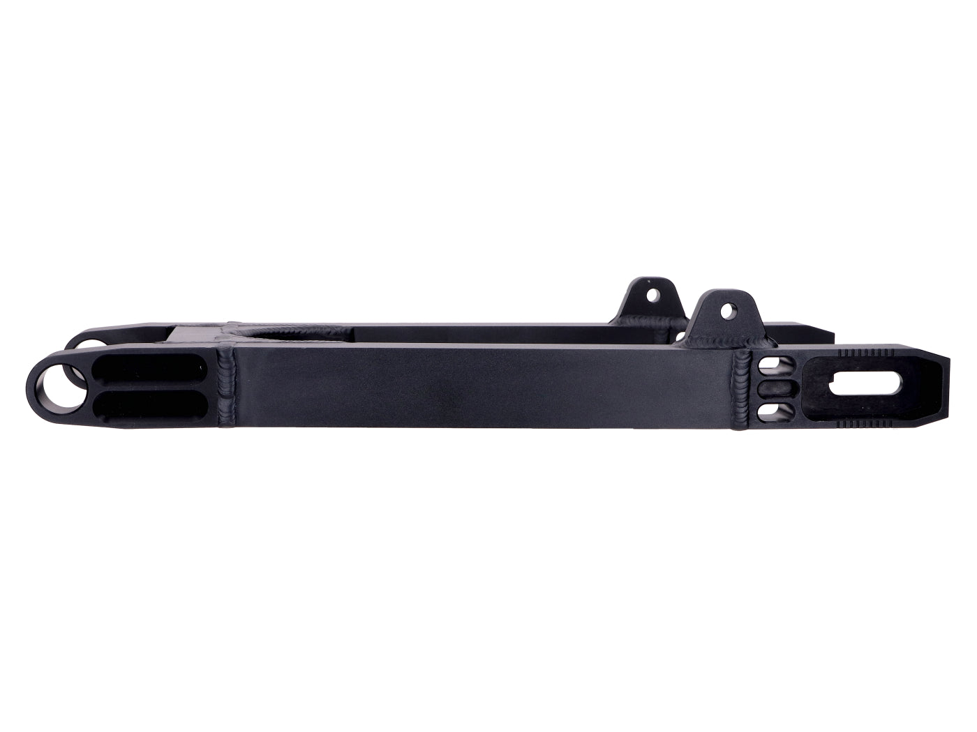 Schmitt CNC-Kastenschwinge, Aluminium schwarz eloxiert, für Simson S50, S51, S51E, S70, S70E, S53, S83