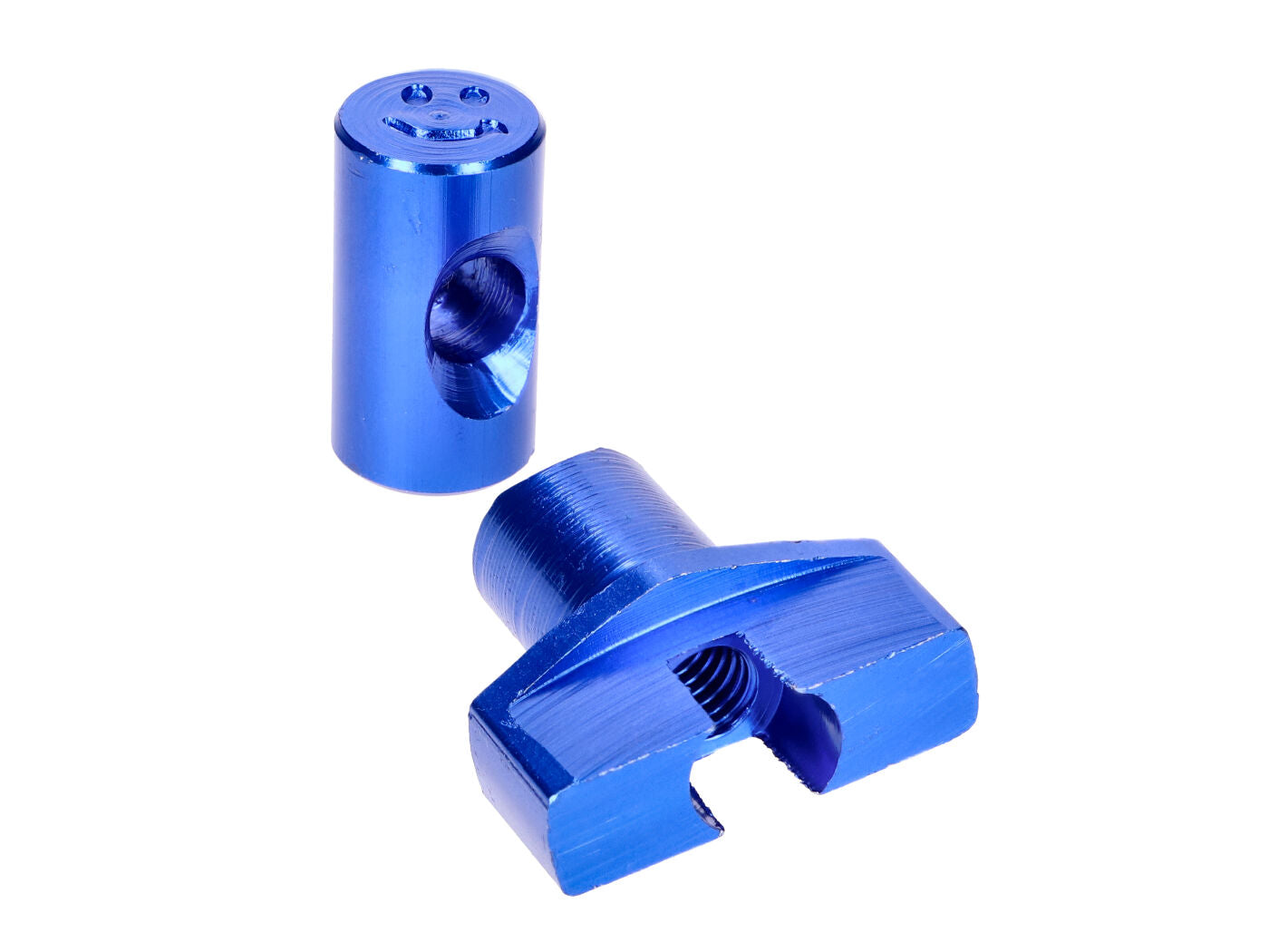 Mutter für Bremsstange, Aluminum,eloxiert - für Simson S50, S51, S70, S53, S83, KR51/2, SR50, SR80