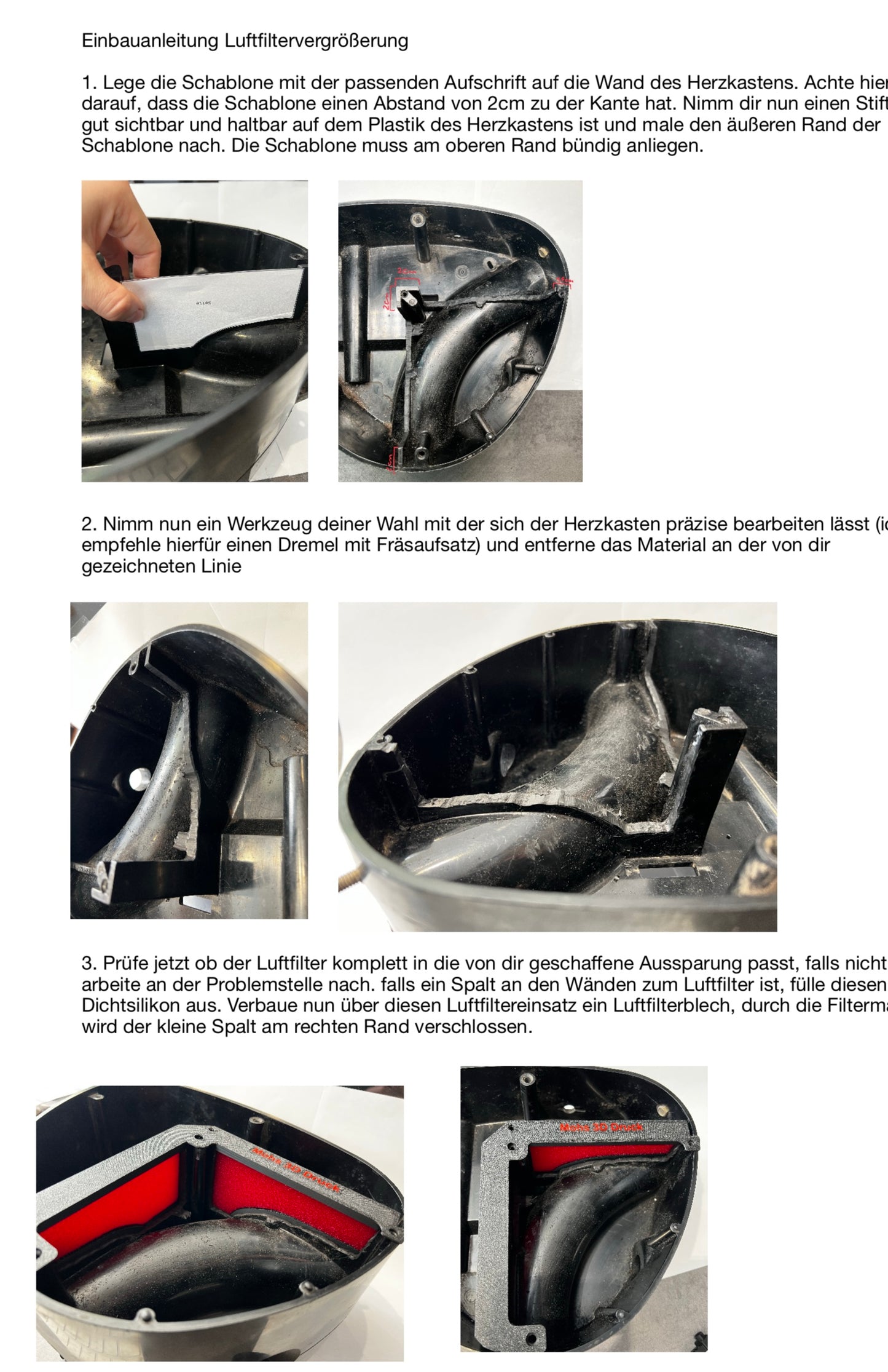 Tuning Luftfilter Stage1